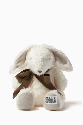 Fluffy Flopsy Bunny Toy in Organic Cotton