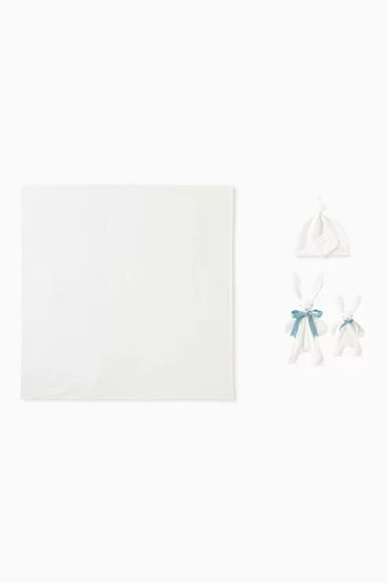 Bunny Boxed Gift Set in Organic Cotton