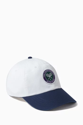 Wimbledon Cap in Cotton-twill