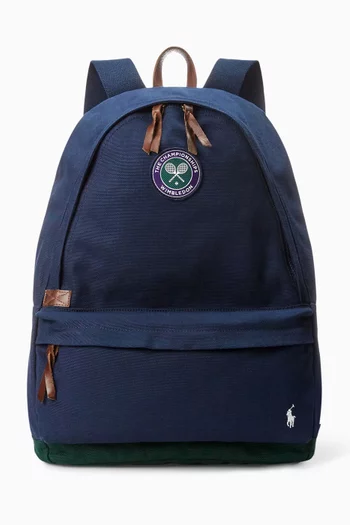 Wimbledon Backpack in Cotton-twill