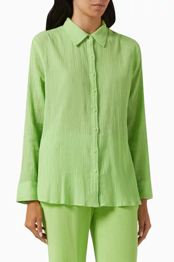 Tina Shirt in Cotton-gauze