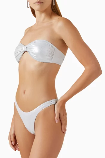 Stockholm Metallic Bikini Briefs