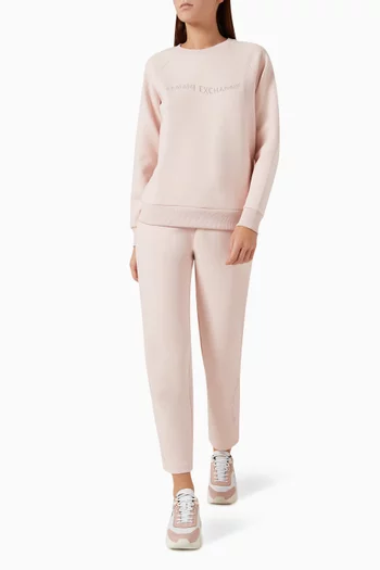 Embellished Logo Sweatpants