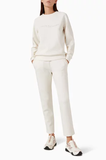 Embellished Logo Sweatpants