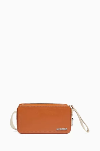 Le Cuerda Horizontal Bag in Leather