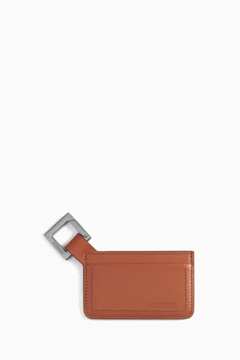 Le Porte-cartes Cuerda Cardholder in Leather