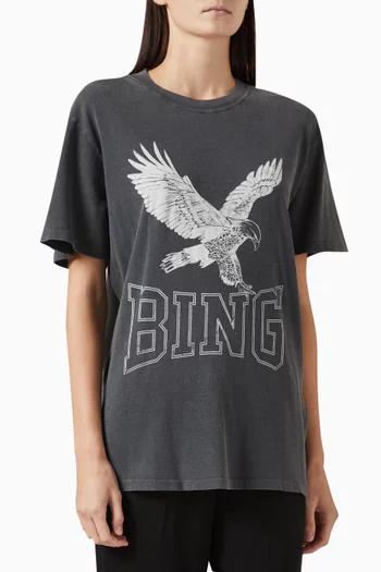 Lili Retro Eagle T-shirt in Cotton
