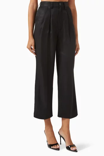 Carrie Cropped Pants in Lyocell