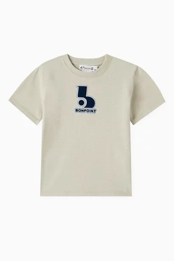 Thibald Logo Print T-shirt in Cotton