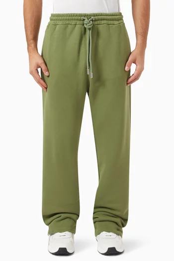 Stitch-arrow Pants in Cotton