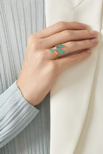 Oula Alhayat Ring in 18kt Gold