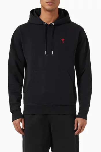 Ami De Coeur Hoodie in Cotton-fleece