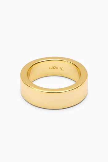 Vita Ring in Gold-plated Sterling Silver
