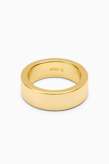 Vita Ring in Gold-plated Sterling Silver