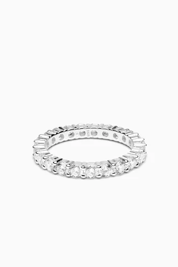 Classico Eternity Ring in Sterling Silver