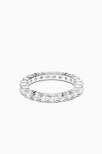 Classico Eternity Ring in Sterling Silver