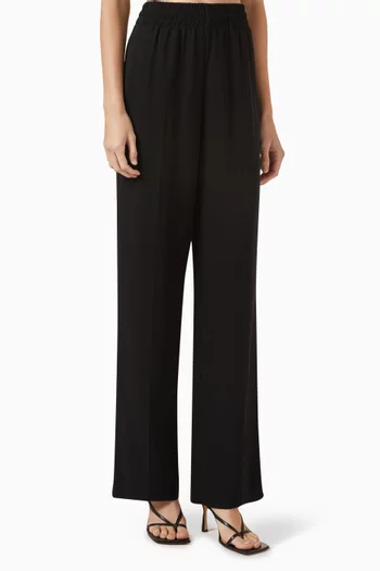 Soto Wide-leg Pants in Crepe