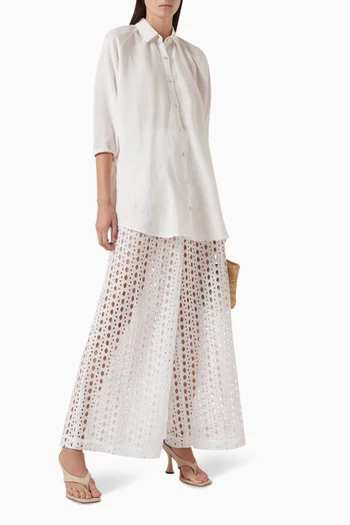 La Ponche Shirt in Cotton-blend