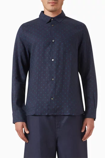 Milan 25 Long-sleeve Shirt in LInen