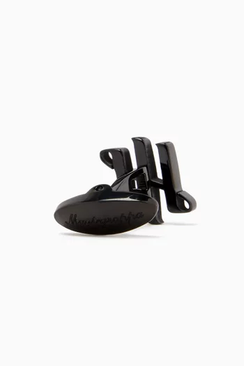 Ambigram Cufflinks in Stainless Steel