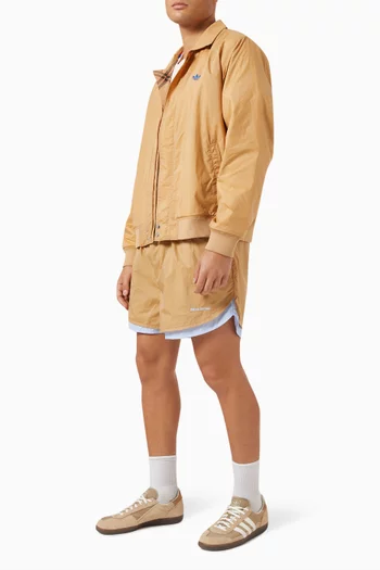 x Wales Bonner Layered Shorts in Nylon