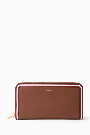 Code Long Wallet in Leather