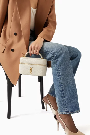 Gaby Vanity Bag in Quilted Lambskin