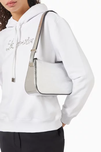 Concerto Shoulder Bag in Metallic Leather