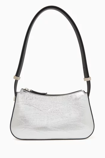 Concerto Shoulder Bag in Metallic Leather