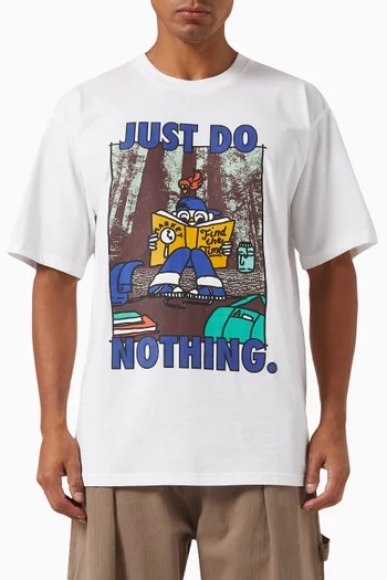 Just Do Nothing T-shirt in Cotton-jersey