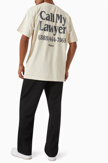 Call My Lawyer T-shirt in Cotton-jersey