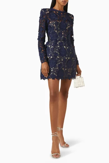Maia Mini Dress in Lace