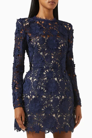 Maia Mini Dress in Lace