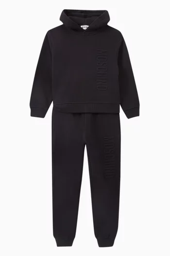 Logo-embossed Sweatpants in Cotton Jersey