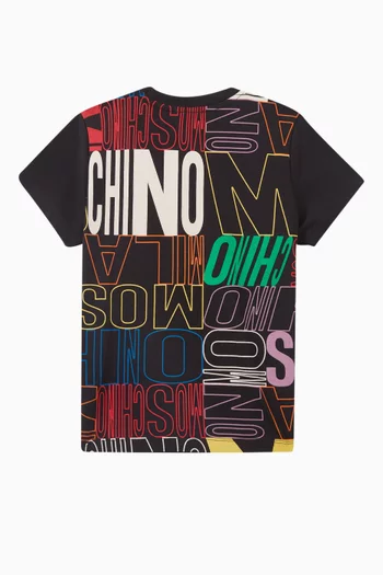 Shop Moschino T Shirts for Boys in UAE Dubai Online Ounass