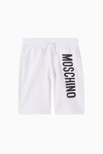 Logo Sweatshorts in Cotton