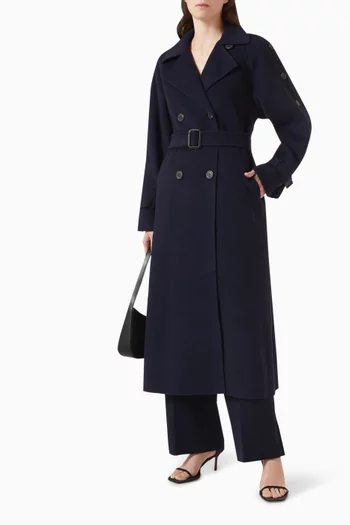 Natale Midi Coat in Virgin Wool