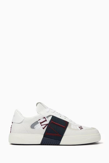 VL7N Low-Top Sneakers in Banded Leather