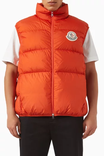 Almaz Down Vest in Nylon