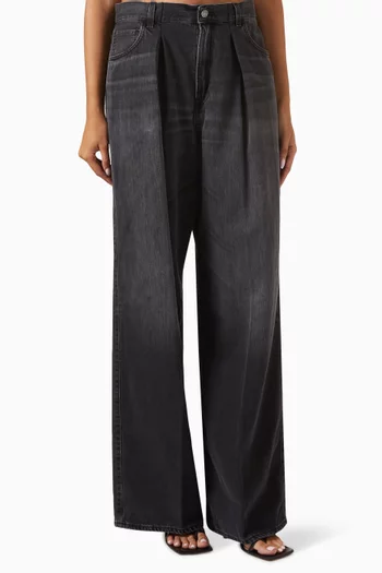 Candy High-rise Wide-leg Jeans