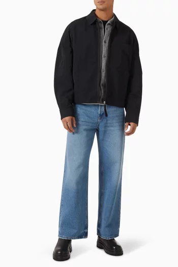 Le Blouson Linu Bomber Jacket in Grosgrain