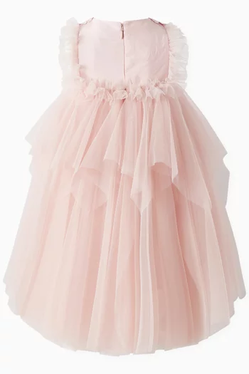 Maelle Flared Dress in Tulle