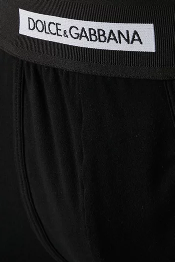 Regular-fit Boxer Briefs in Stretch Cotton Jersey