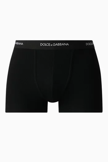 Logo Band  Boxer Briefs in Cotton