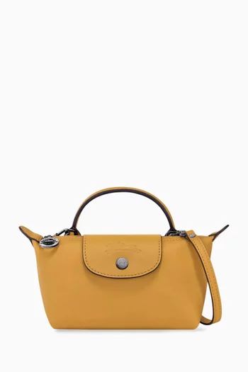 XS Xtra Le Pliage Handbag in Leather