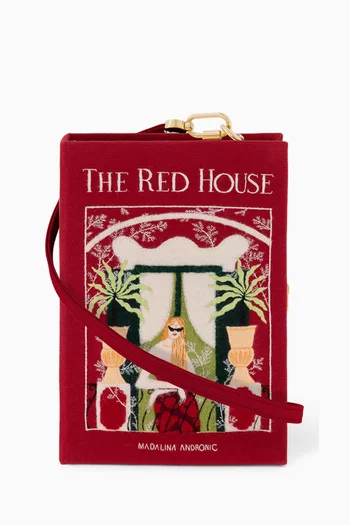 The Red House Book Clutch