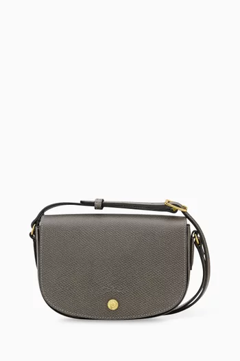 حقيبة كروس صغيرة جلد بارز الملمس من مجموعة ايبور