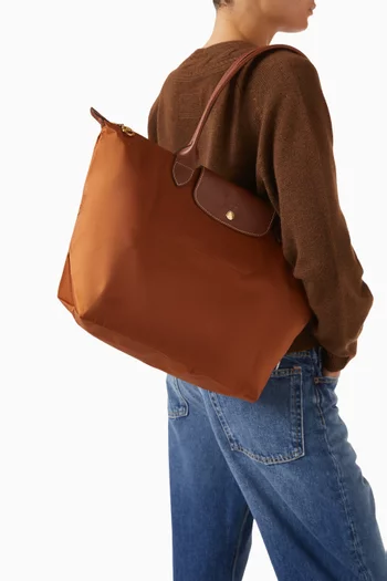 Large Le Pliage Original Tote Bag in Canvas