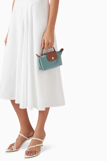Mini Le Pliage Original Clutch in Canvas