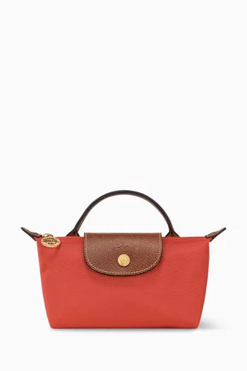 Mini Le Pliage Original Clutch in Canvas